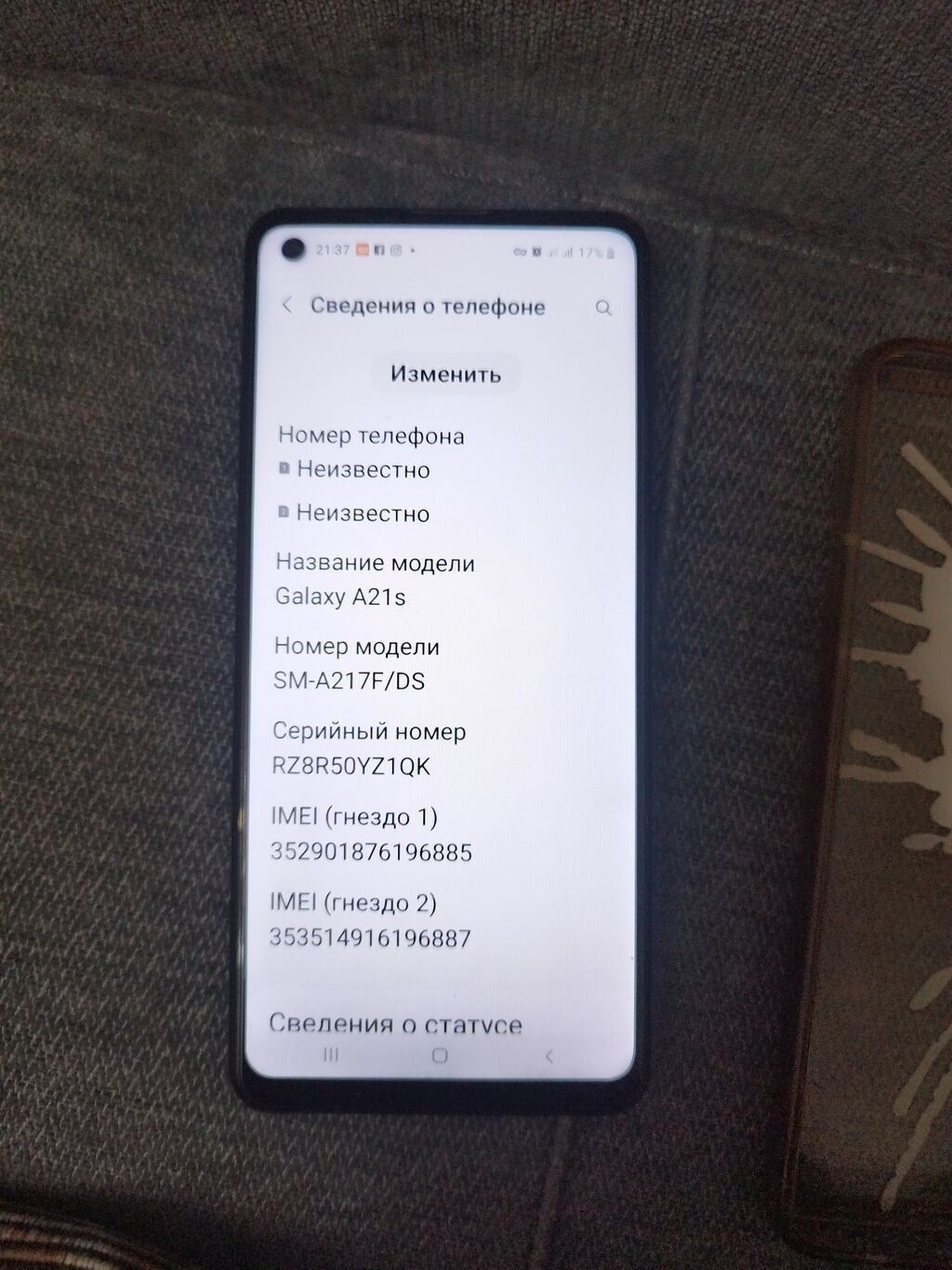 Samsung Galaxy A21, Б/у, 64 ГБ, 1 SIM, 2 SIM: фото 2