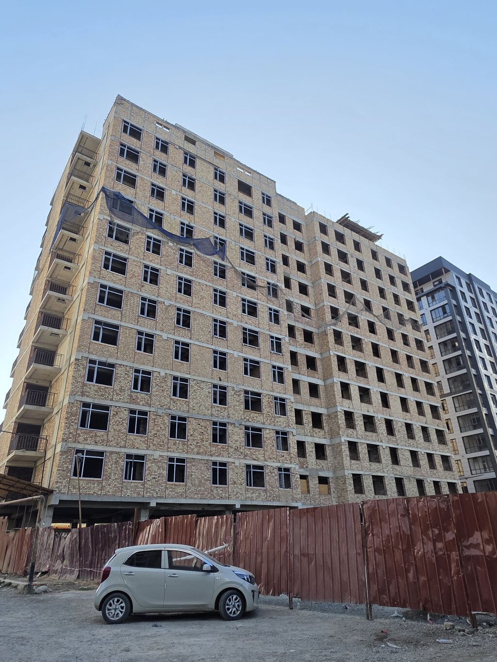 2 комнаты, 68 м², Таатан ТЦ, Элитка, 9 этаж, ПСО (под самоотделку): фото 2