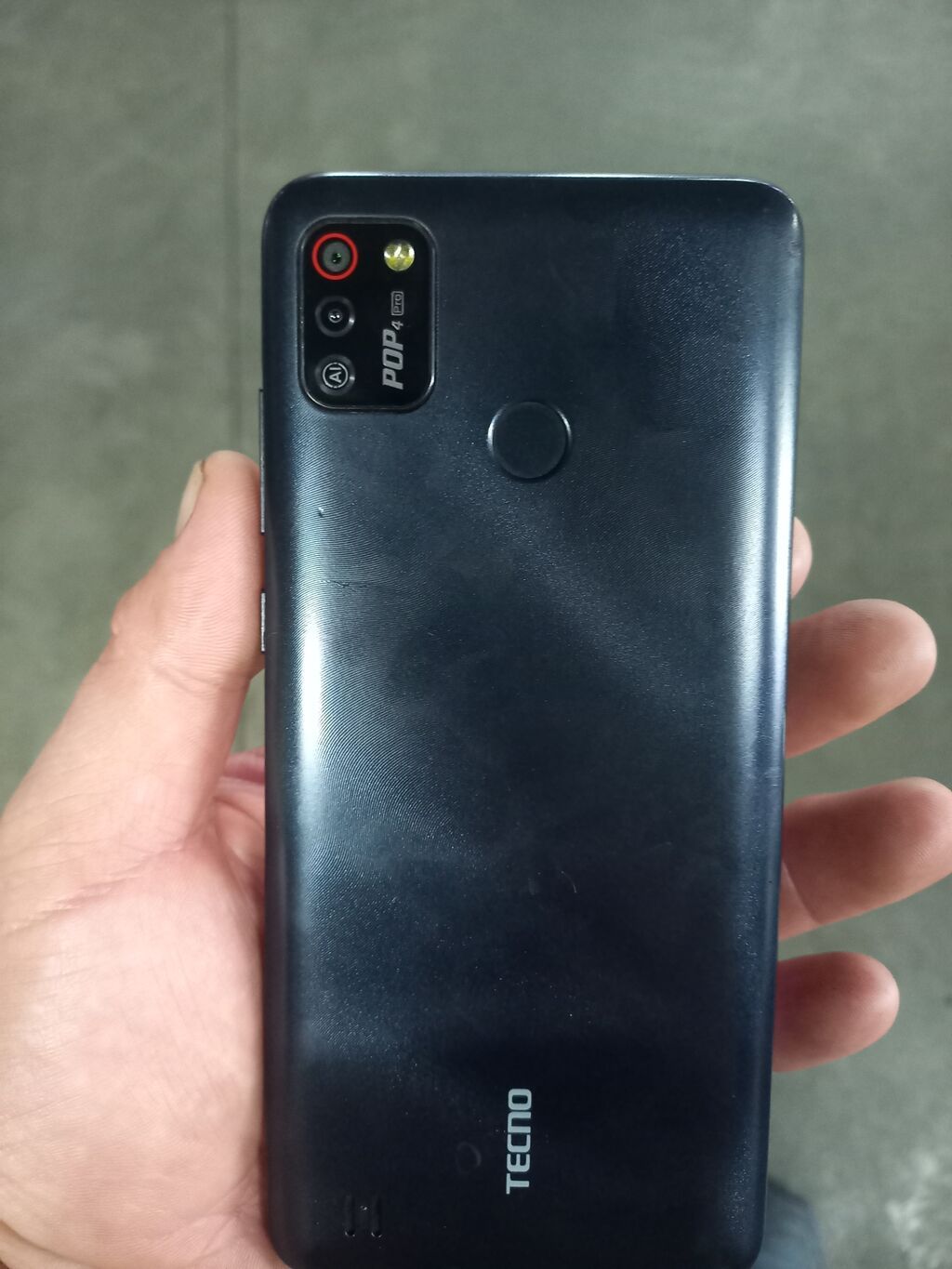 Смартфон TECNO BC3 (серия POP) - Дисплей с каплевидным вырезом: фото 2