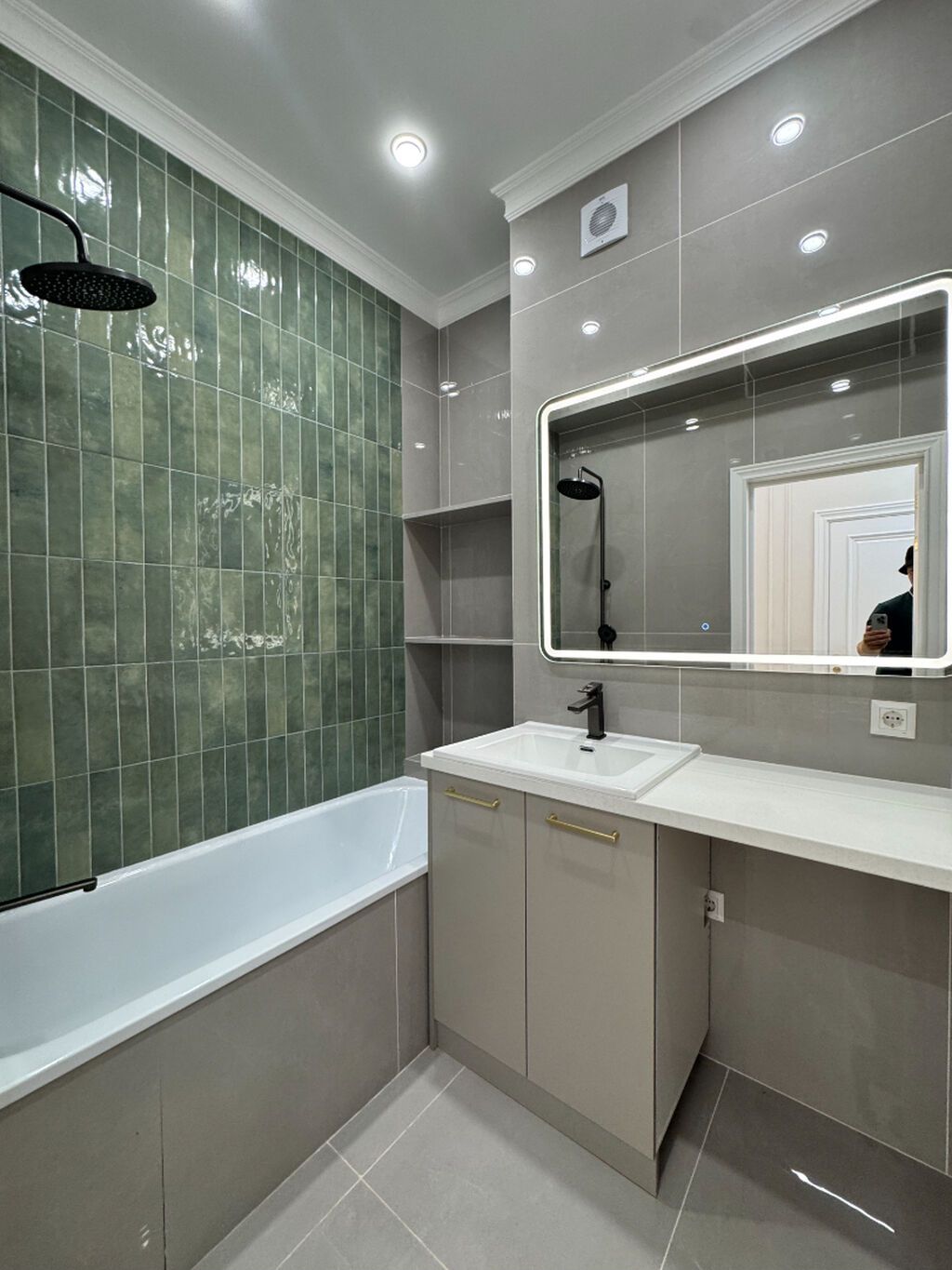 3 комнаты, 96 м², Асанбай мкр Элитка, 10 этаж, Дизайнерский ремонт: фото 7