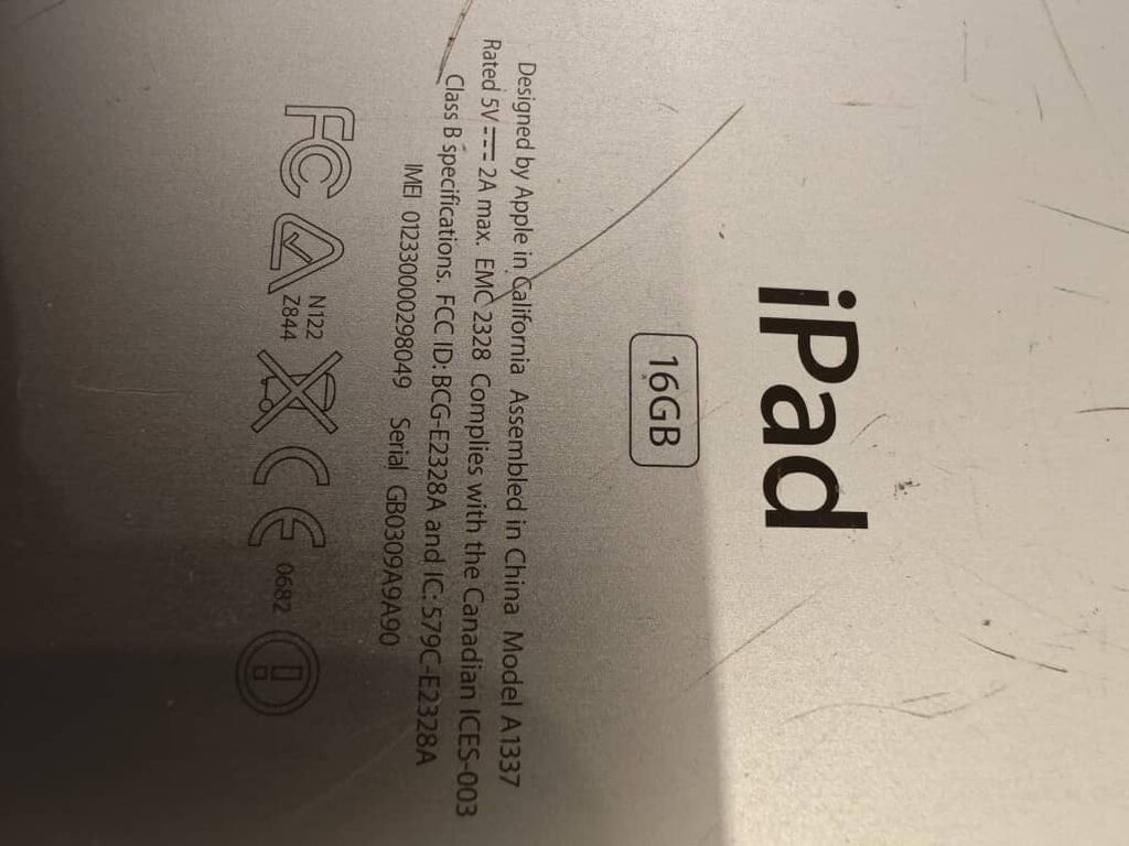 Продаю Apple iPad первого поколения (модель MC349NF) с 3G и Wi‑Fi: фото 5