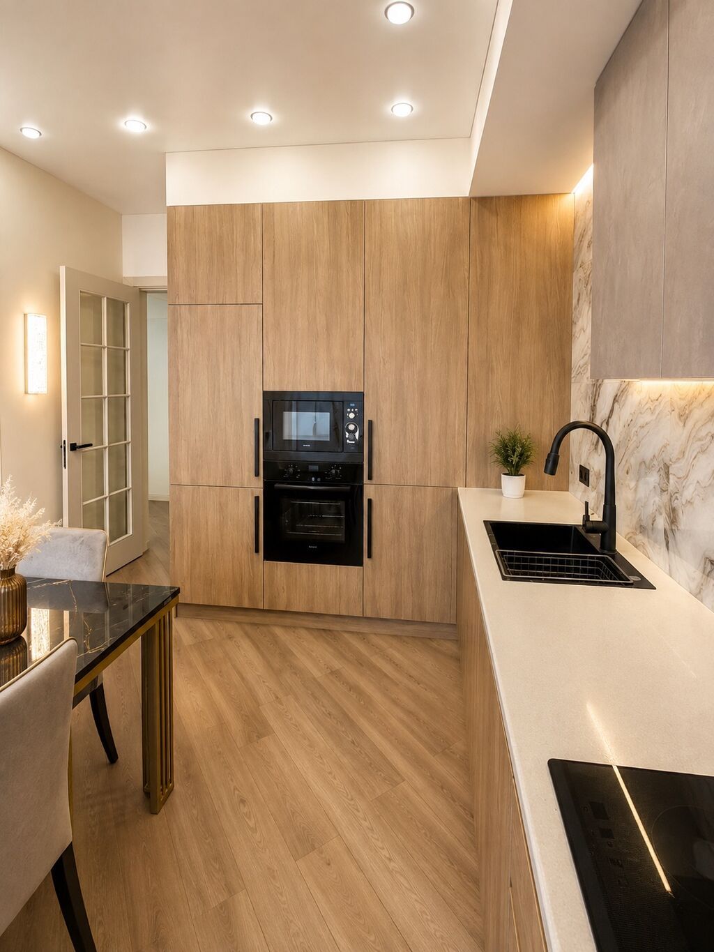 3 комнаты, 80 м², Элитка, 15 этаж, Дизайнерский ремонт: фото 7