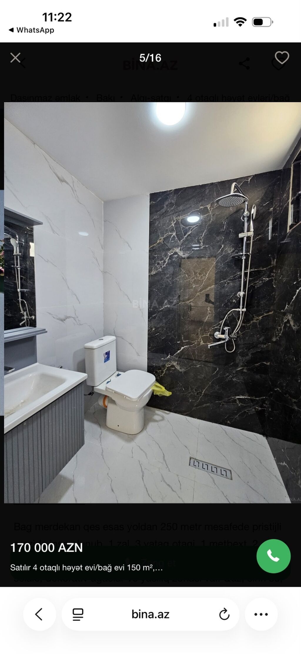 4-room house for rent in Buzovna, 200 m², 250 AZN/mo, photo 2 / 12