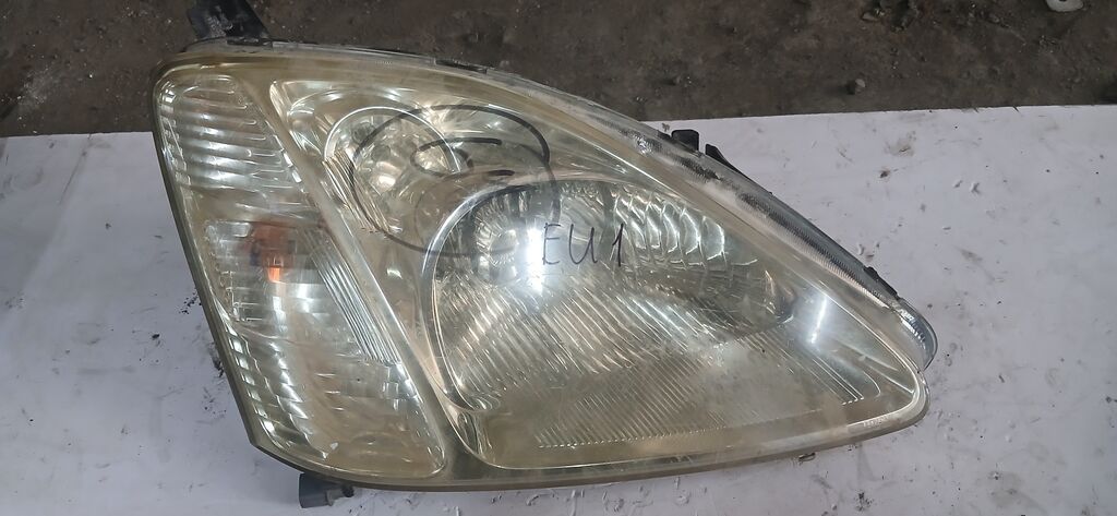 Передняя правая фара Honda 2002 г., Б/у, Оригинал, Япония: фото 2