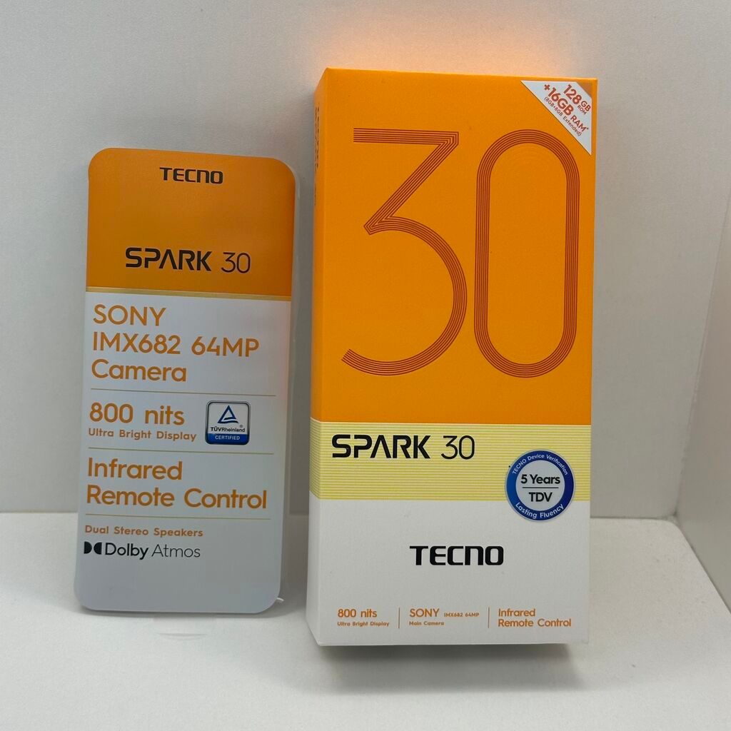 Tecno Spark 30, Новый, 128 ГБ, 2 SIM: фото 3
