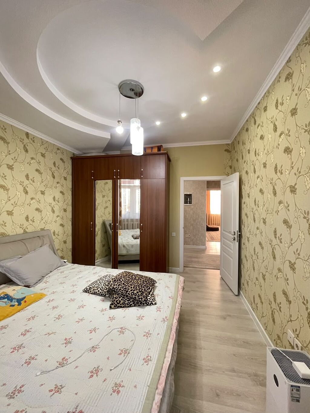 3 комнаты, 80 м², Асанбай мкр Элитка, 9 этаж, Свежий ремонт: фото 6