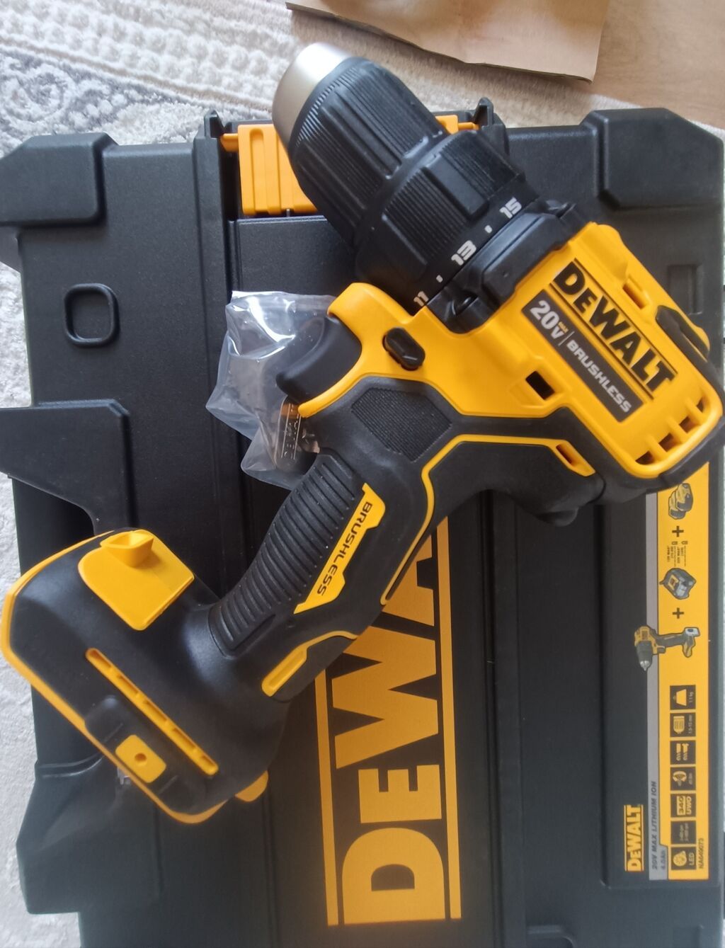 Dewalt dcd708 .акумуляторный дрель шуруповерт dcd708. азиат china — фото 2