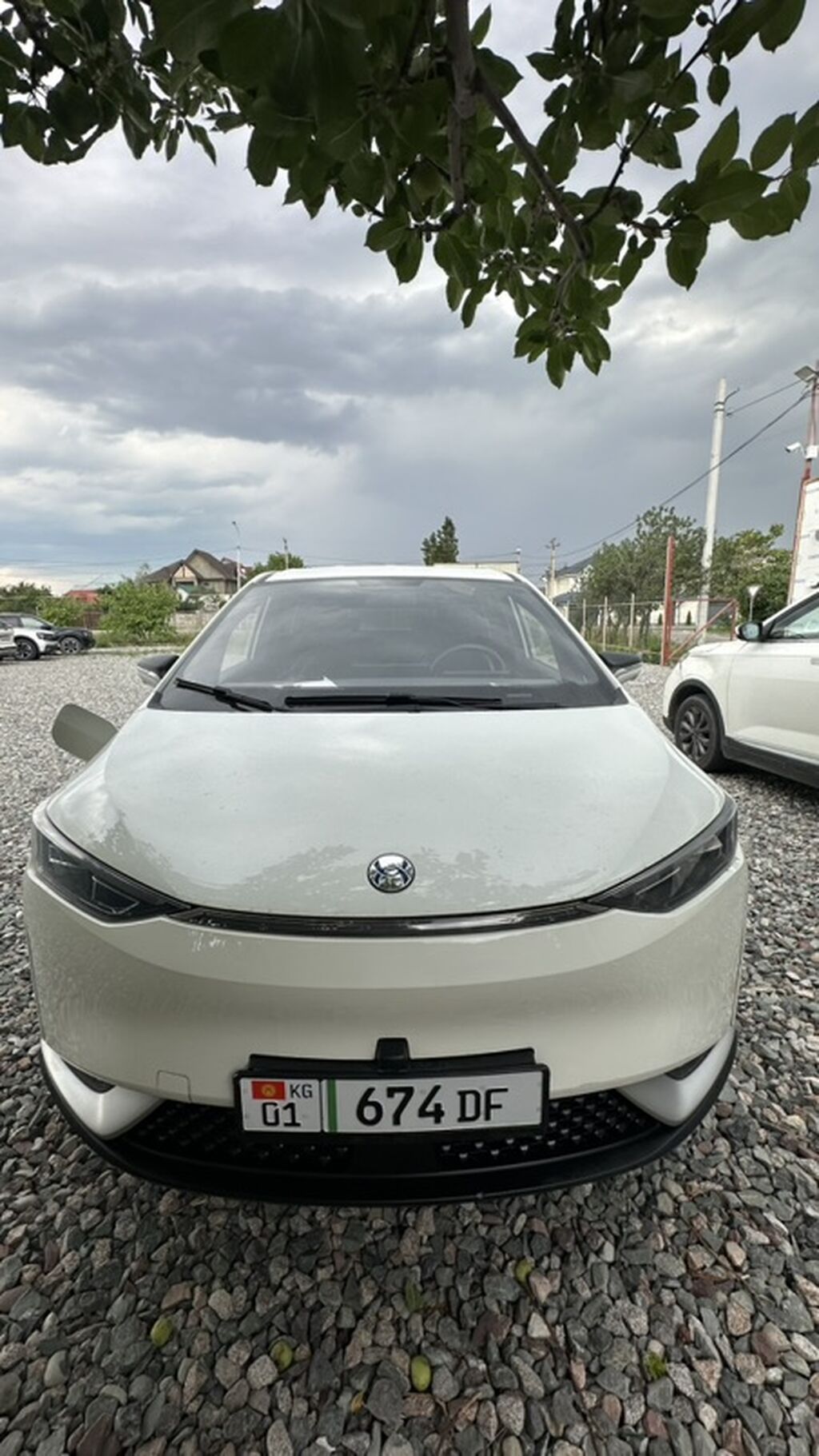 HYCAN Z03 — полностью электрический кросс-хэтчбек белого цвета — фото 1