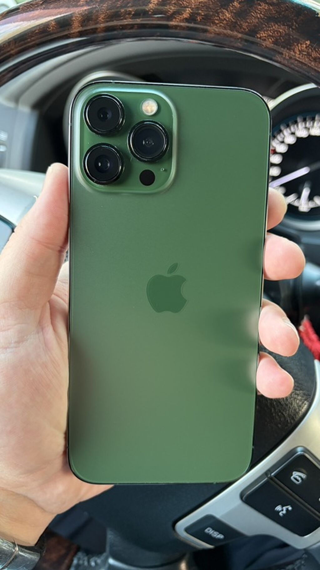 IPhone 13 Pro Max, Б/у, 256 ГБ, Alpine Green, Коробка, 80 % — фото 2