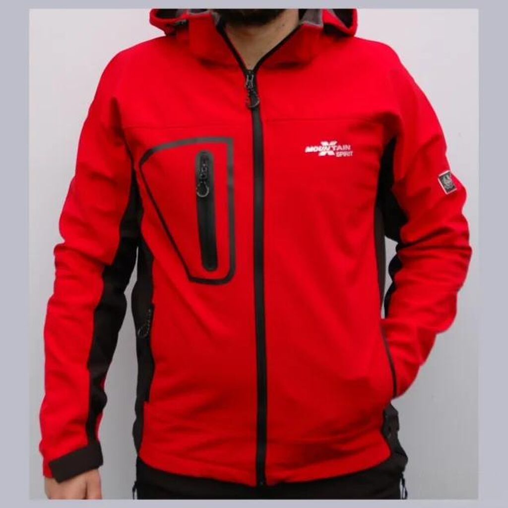 Jakne za prelazni period: Muška softshell jakna za planinarenje i outdoor aktivnosti -