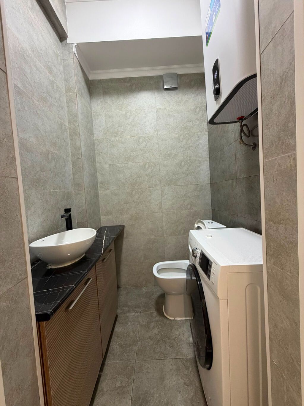 3 комнаты, 85 м², Тунгуч мкр Элитка, 12 этаж, Дизайнерский ремонт: фото 8
