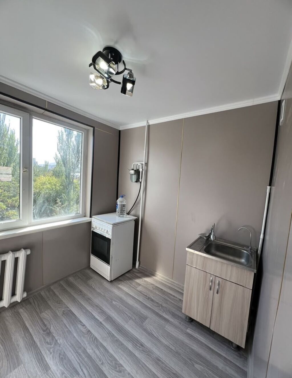 1 комната, 35 м², 8 мкр 104 серия, 4 этаж, Свежий ремонт: фото 3