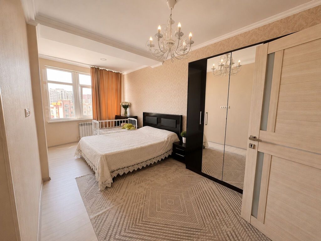 2 комнаты, 70 м², Ала-Арча ТРЦ Элитка, 4 этаж, Свежий ремонт: фото 2