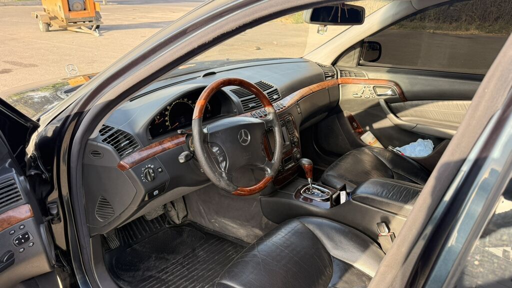 Mercedes-Benz S-Class: 1999 г., 5 л, Автомат, Бензин, Седан: фото 8