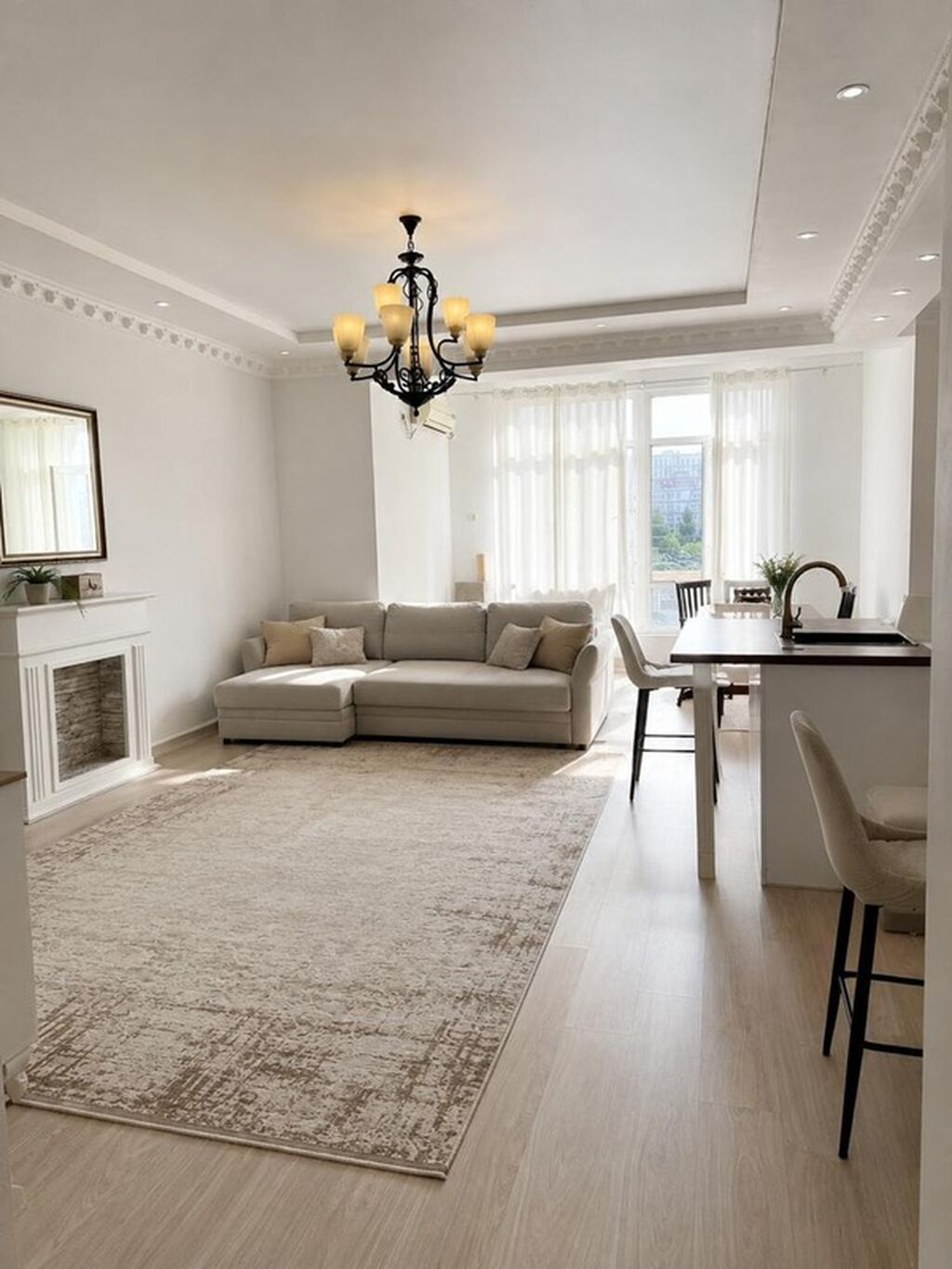 4 комнаты, 105 м², Джал-15 Индивидуалка, 5 этаж, Дизайнерский ремонт: фото 2