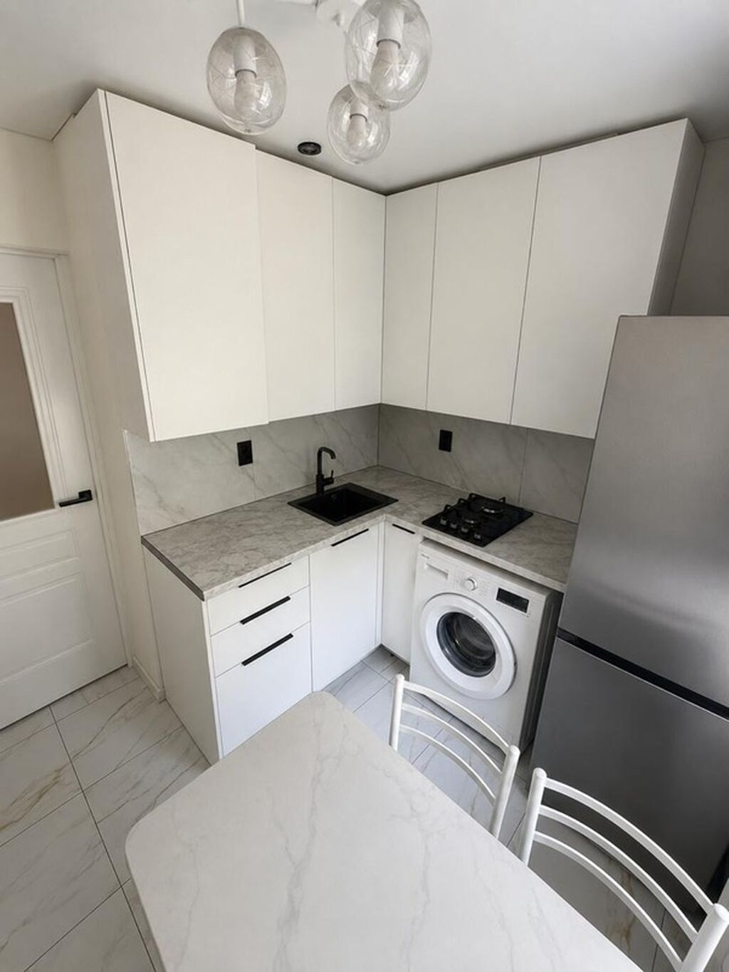 2 комнаты, 44 м², 6 мкр 104 серия, 4 этаж, Дизайнерский ремонт: фото 8