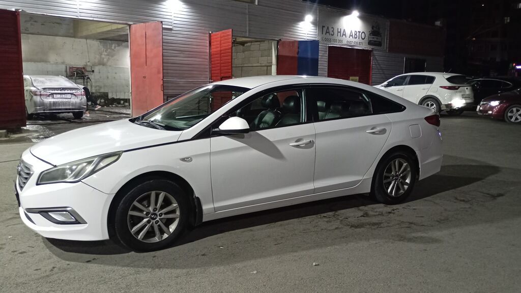 Hyundai Sonata: 2016 г., Автомат, Газ, Седан: фото 2