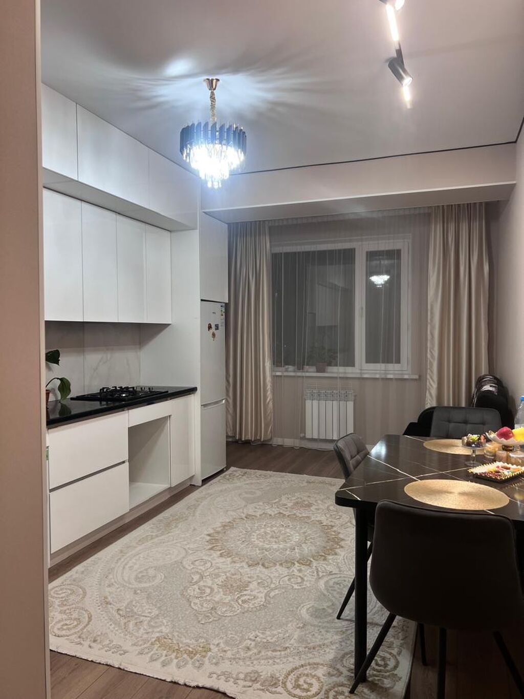 1 комната, Тунгуч мкр Без животных, от 1 года, С мебелью полностью: фото 1