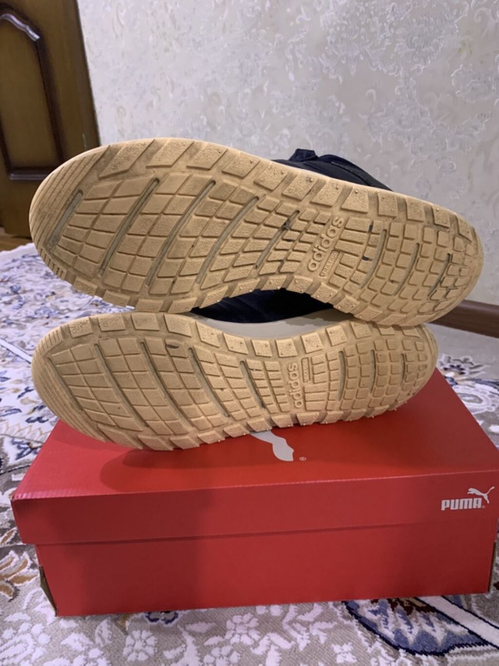 Мужские кроссовки, 43, Adidas, Б/у, цвет - Синий, Самовывоз, Платная доставка: фото 4