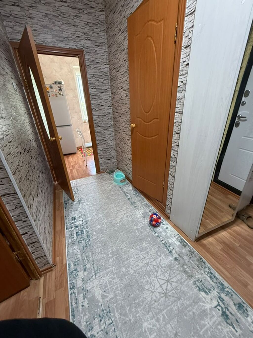 1 комната, 35 м², Тунгуч мкр 4 этаж, Косметический ремонт: фото 3