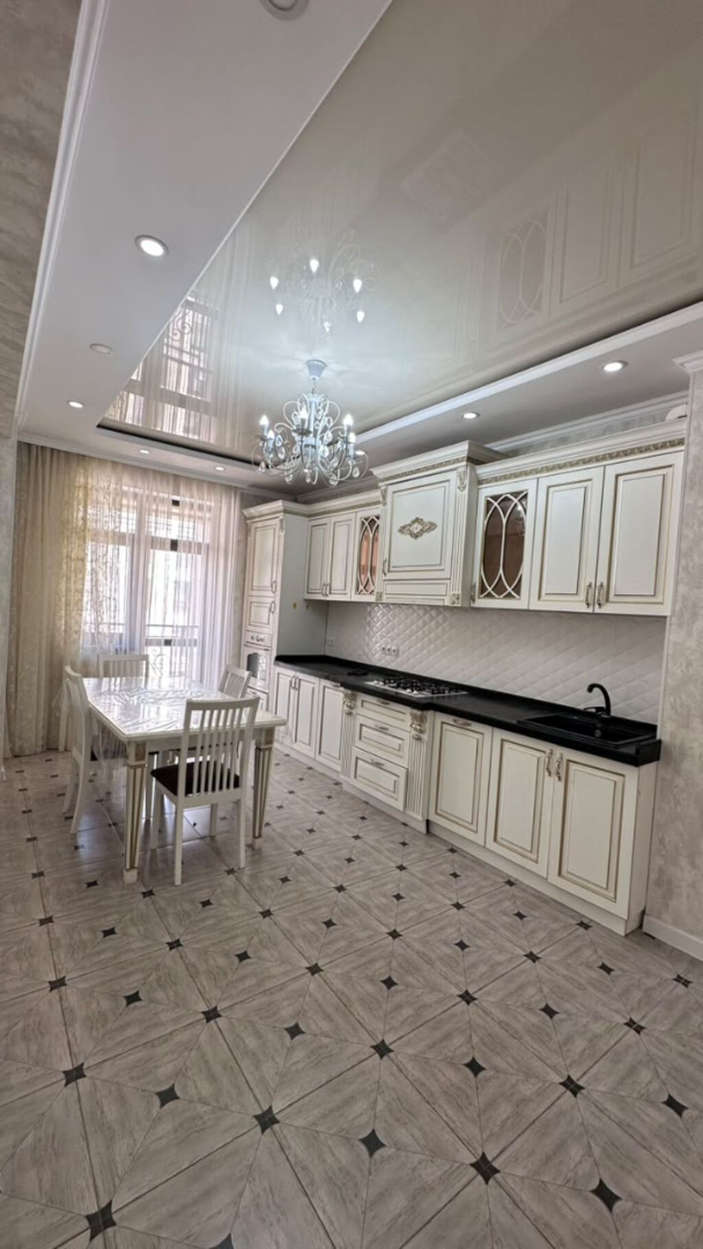 3 комнаты, 88 м², Ак-Кеме Элитка, 11 этаж, Дизайнерский ремонт: фото 4