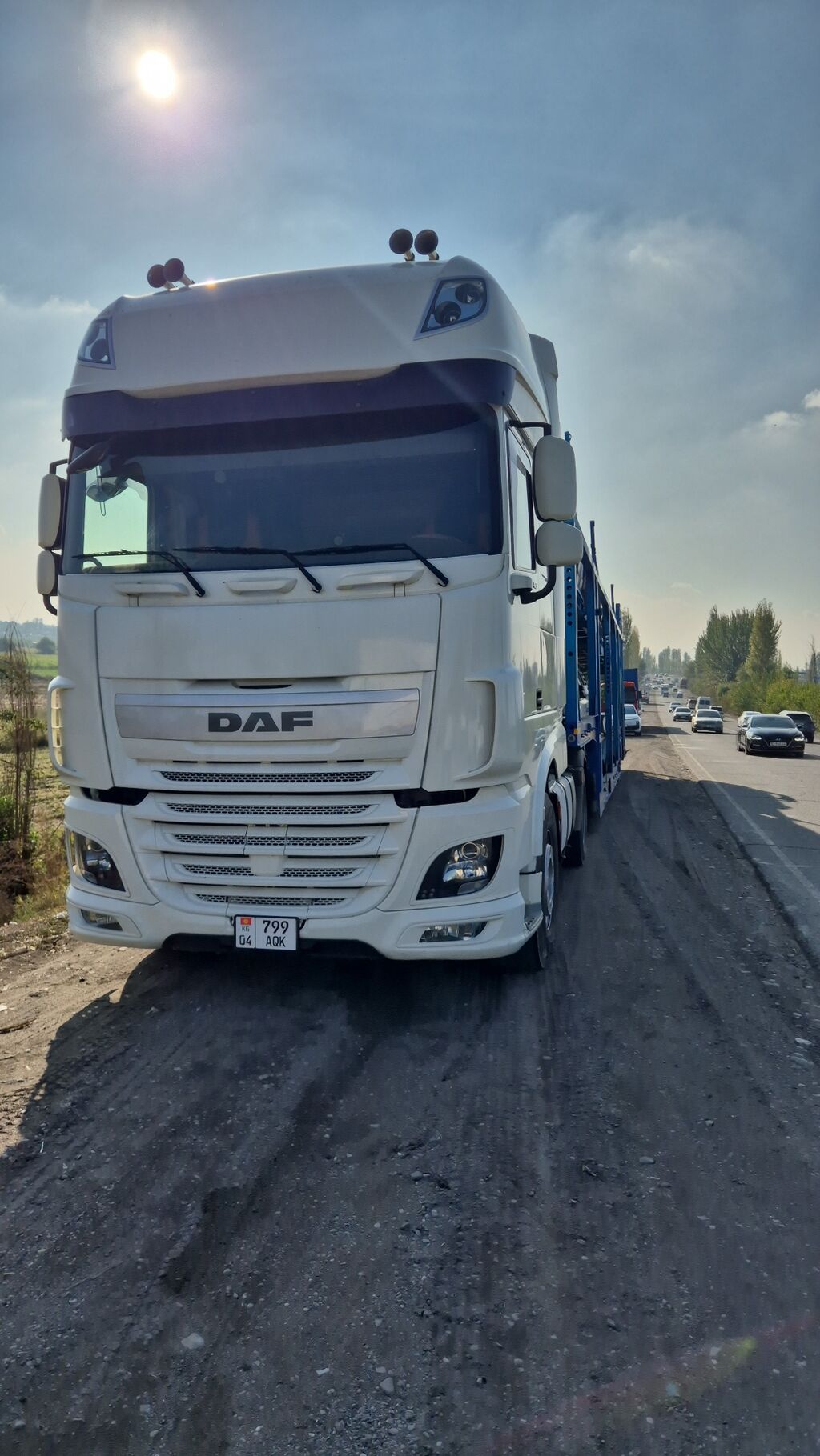 Тягач, DAF, 2014 г., Сar carrier trailer: фото 5