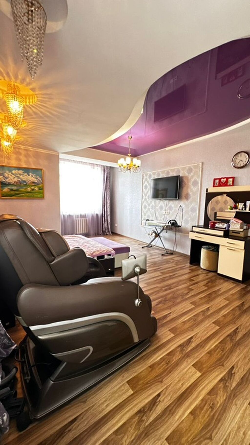 3 комнаты, 116 м², Боконбаева/Уметалиева Элитка, 4 этаж, Евроремонт: фото 3