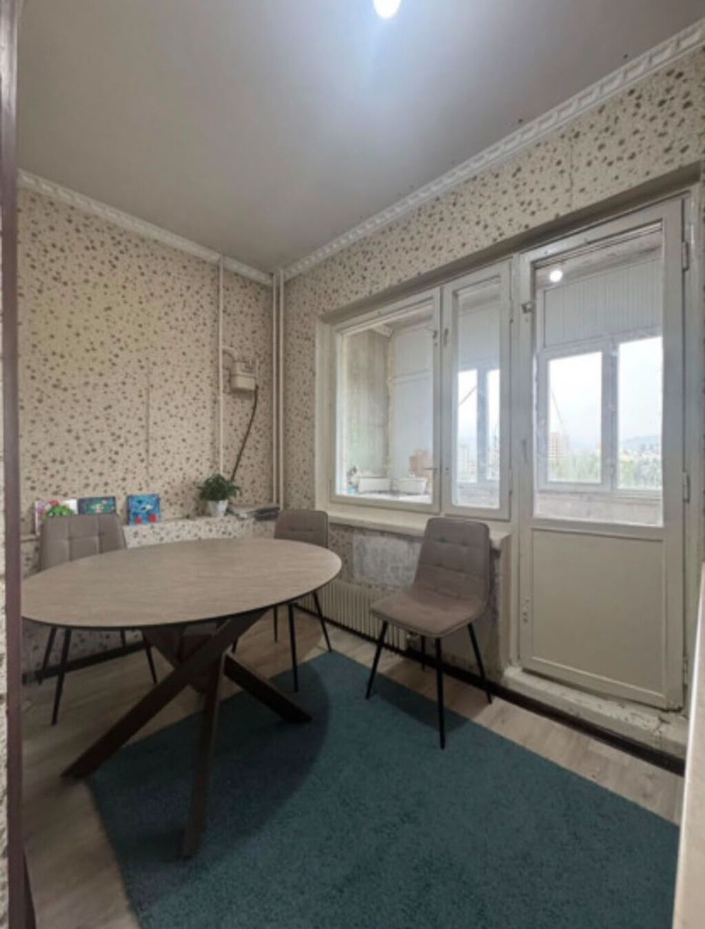 1 комната, 35 м², 105 серия, Аламедин-1 мкр 105 серия, 7 этаж, Косметический ремонт: фото 8