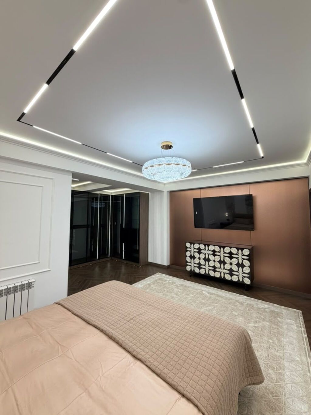 3 комнаты, 112 м², Средний Джал Элитка, 3 этаж, Дизайнерский ремонт: фото 2