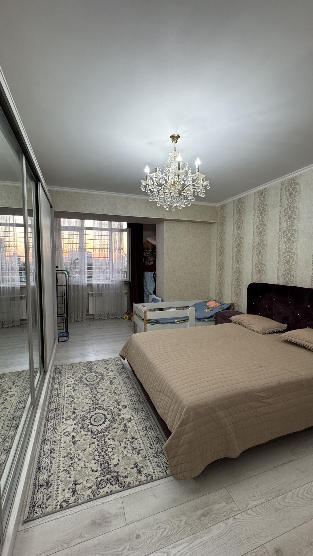 2 комнаты, 84 м², 7 мкр Элитка, 5 этаж, Дизайнерский ремонт: фото 2