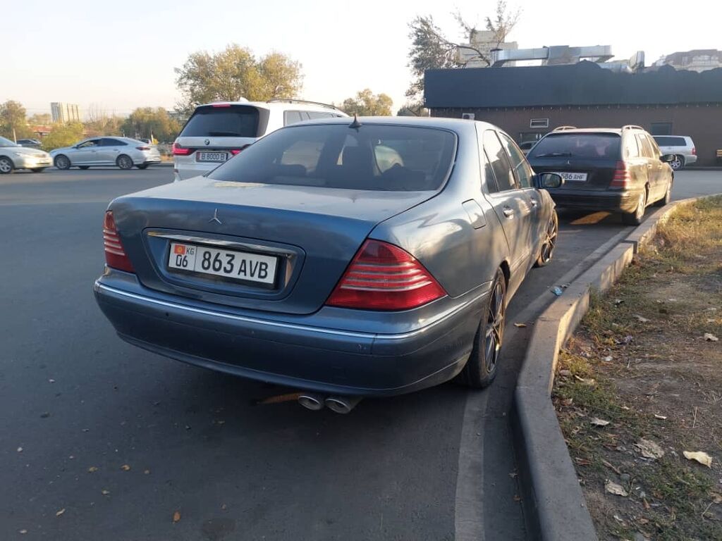 Mercedes-Benz S-Class: 2002 г., 3.2 л, Автомат, Дизель, Седан: фото 2