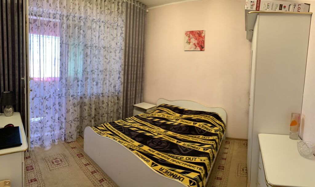 2 комнаты, 49 м², Аламедин-1 мкр 105 серия, 5 этаж, Свежий ремонт: фото 2