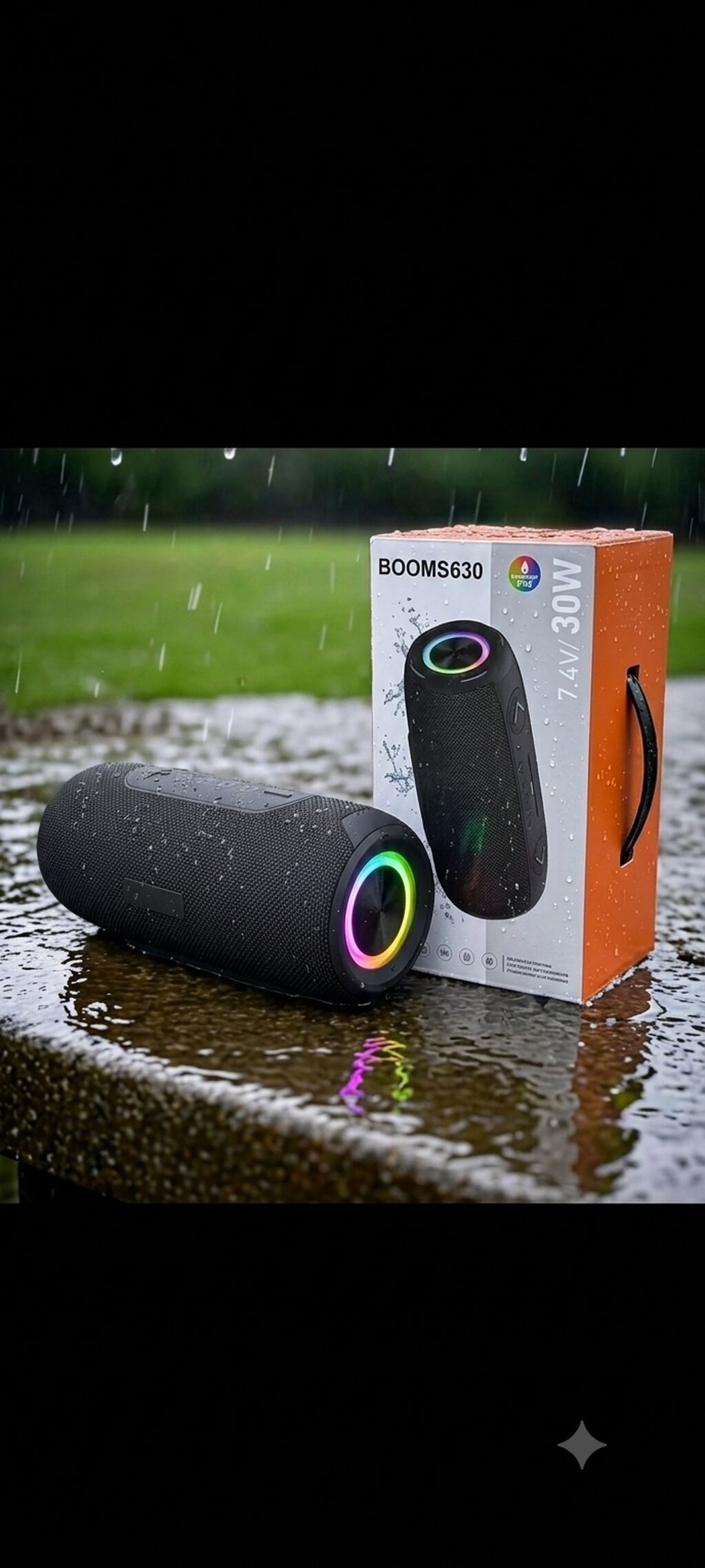 Продаётся портативная колонка BOOMS630 (30W) Новая мощная: фото 1