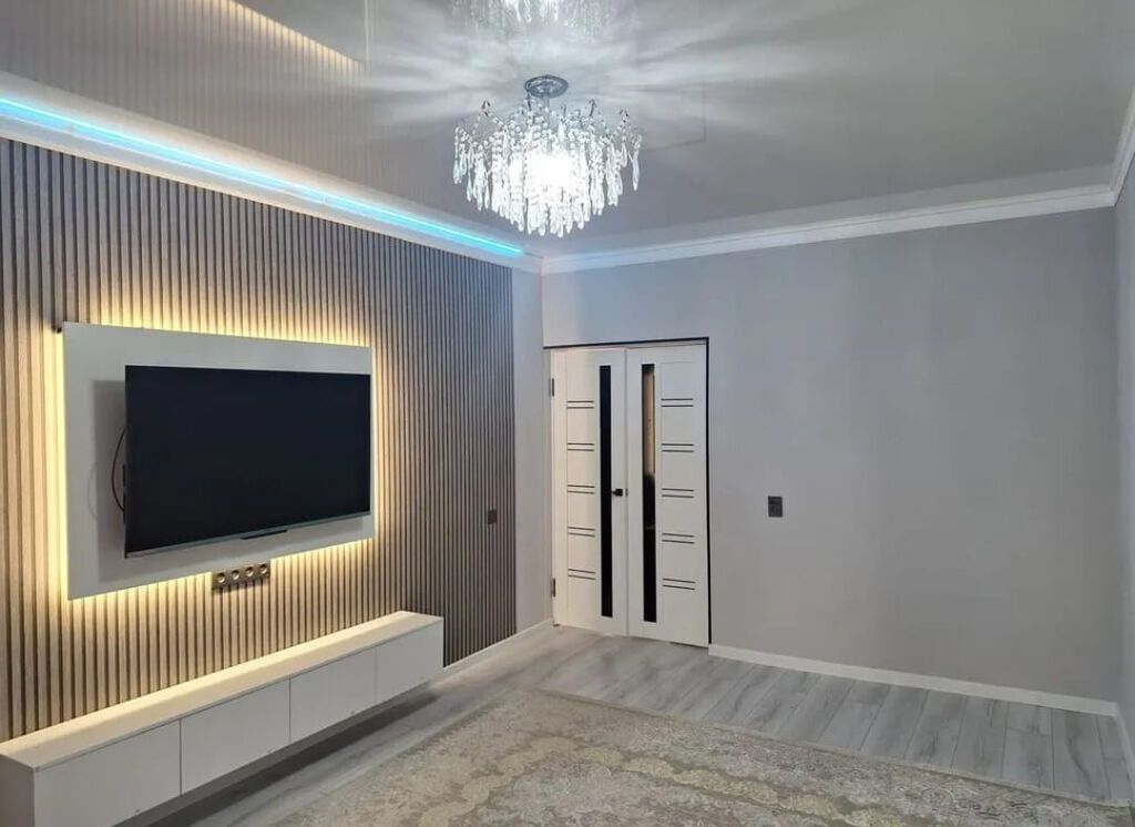 2 комнаты, 50 м², 105 серия, 1 этаж, Евроремонт — фото 1