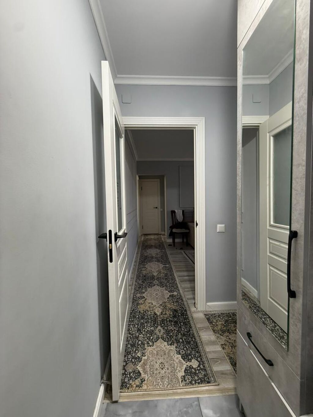 3 комнаты, 58 м², ул. Боконбаева / Гоголя 104 серия, 4 этаж, Евроремонт: фото 4