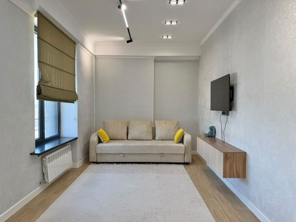 2 комнаты, 56 м², Асанбай мкр Элитка, 11 этаж, Евроремонт: фото 4