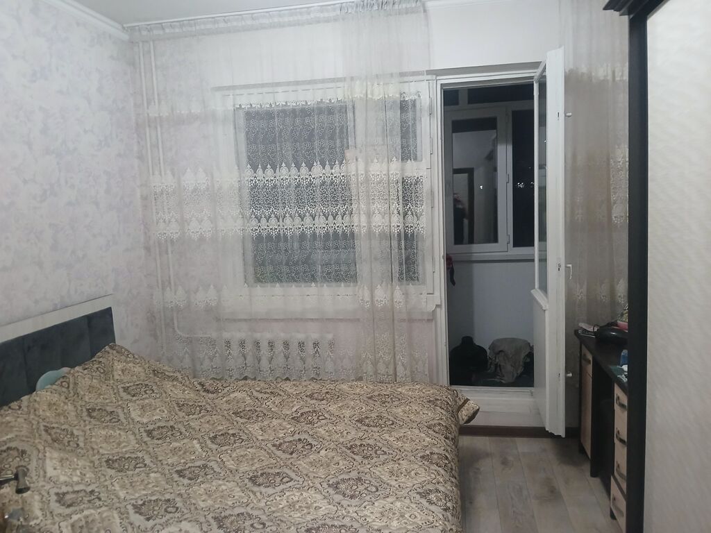 3 комнаты, 65 м², Аламедин-1 мкр 105 серия, 4 этаж, Свежий ремонт: фото 6