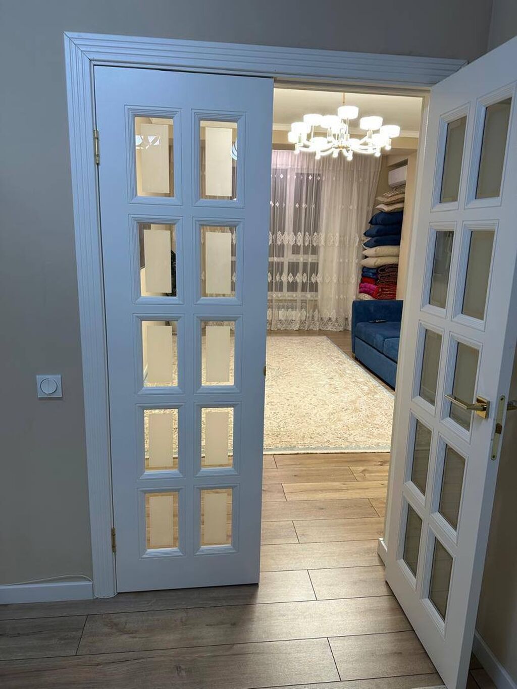 2 комнаты, 68 м², Кок-Жар ж/м Элитка, 11 этаж, Евроремонт: фото 6