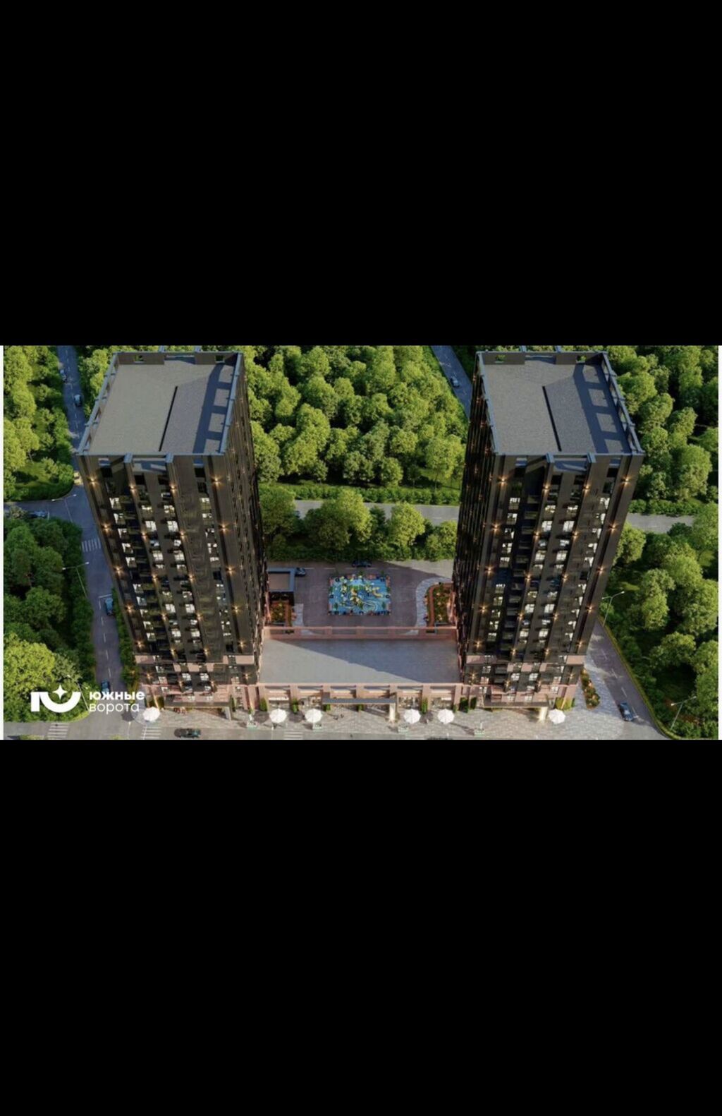 2 комнаты, 88 м², Асанбай мкр Элитка, 17 этаж, ПСО (под самоотделку): фото 6