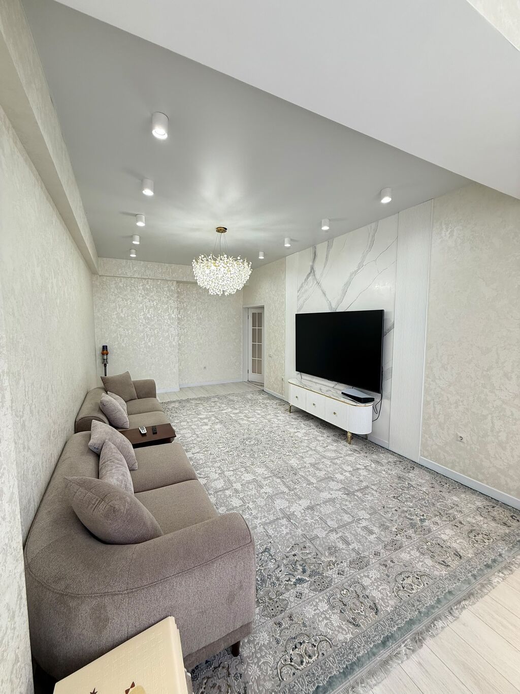 2 комнаты, 80 м², Кок-Жар ж/м Элитка, 7 этаж, Евроремонт: фото 6