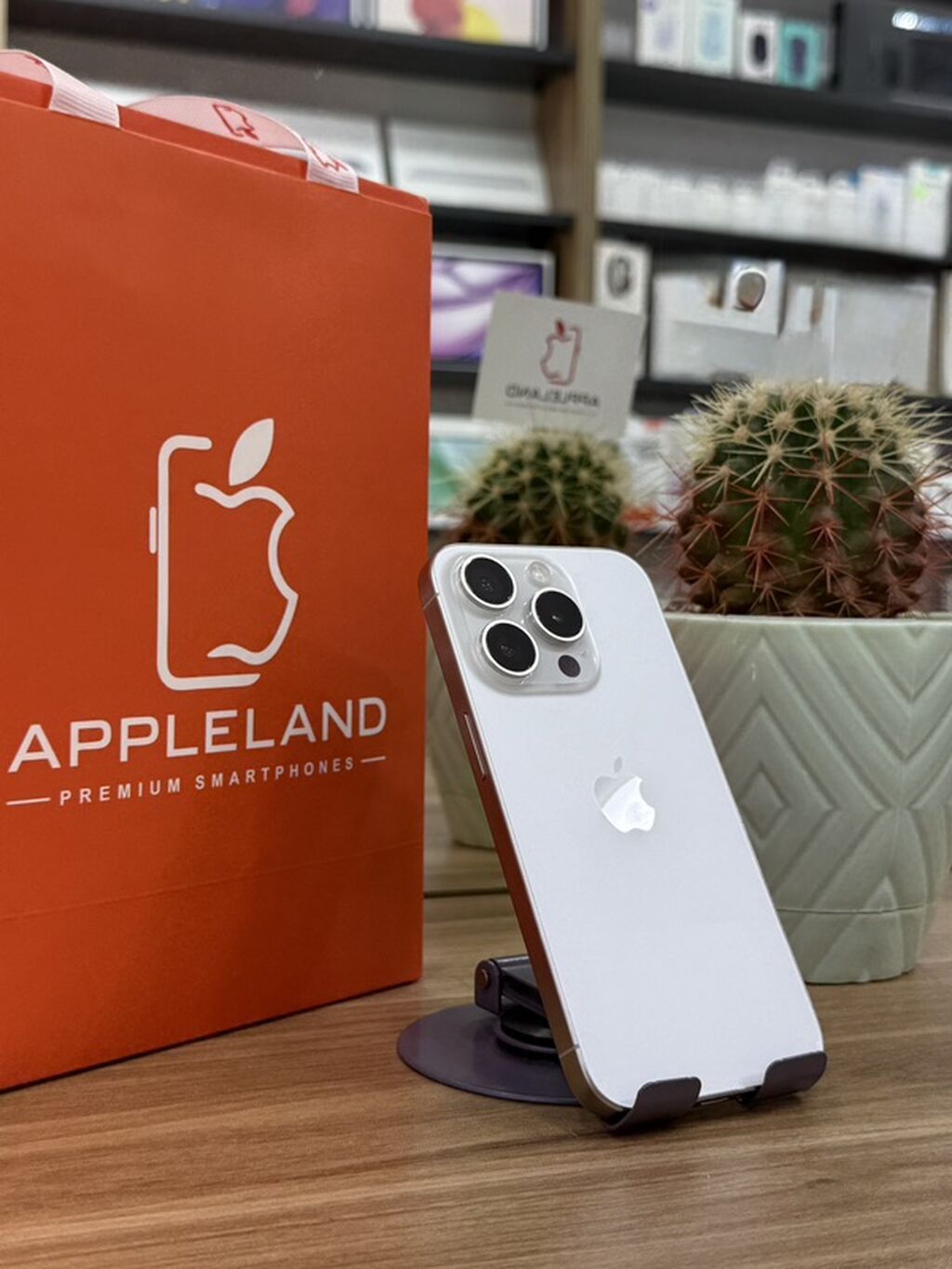 IPhone 16 Pro, 128 GB, Ağ, Face ID