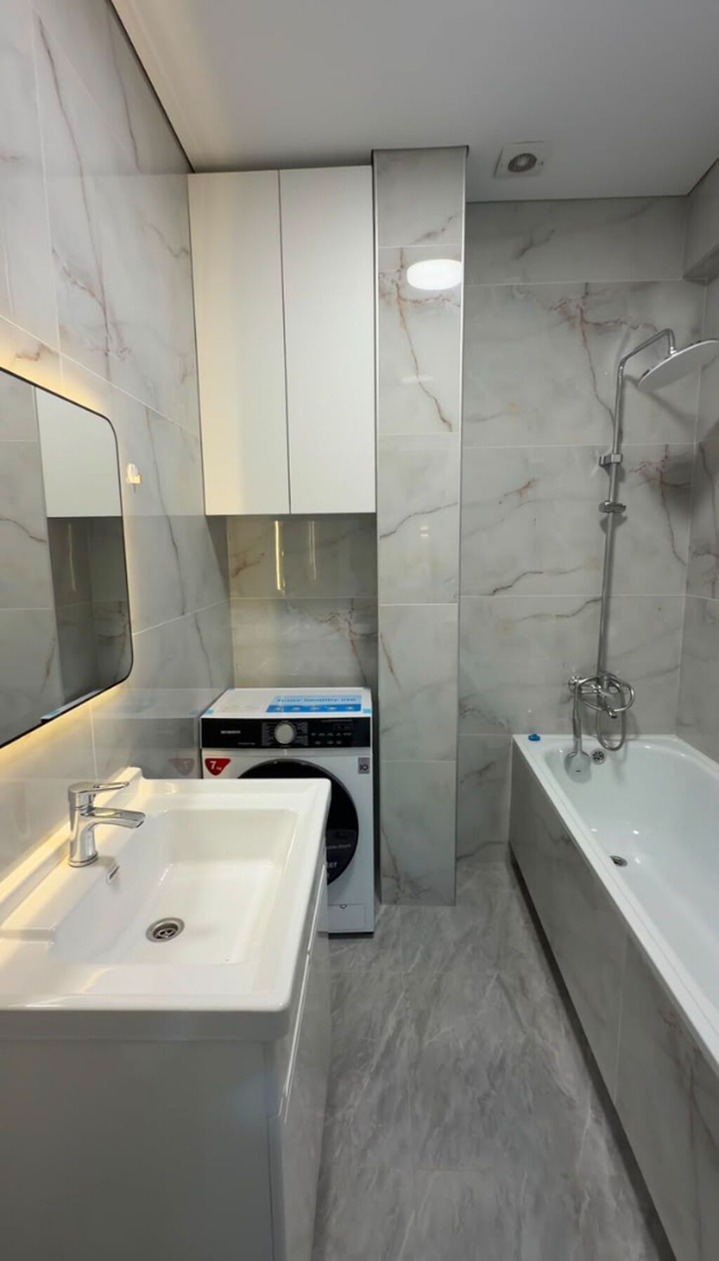 2 комнаты, 66 м², Кок-Жар ж/м Элитка, 2 этаж, Дизайнерский ремонт: фото 8