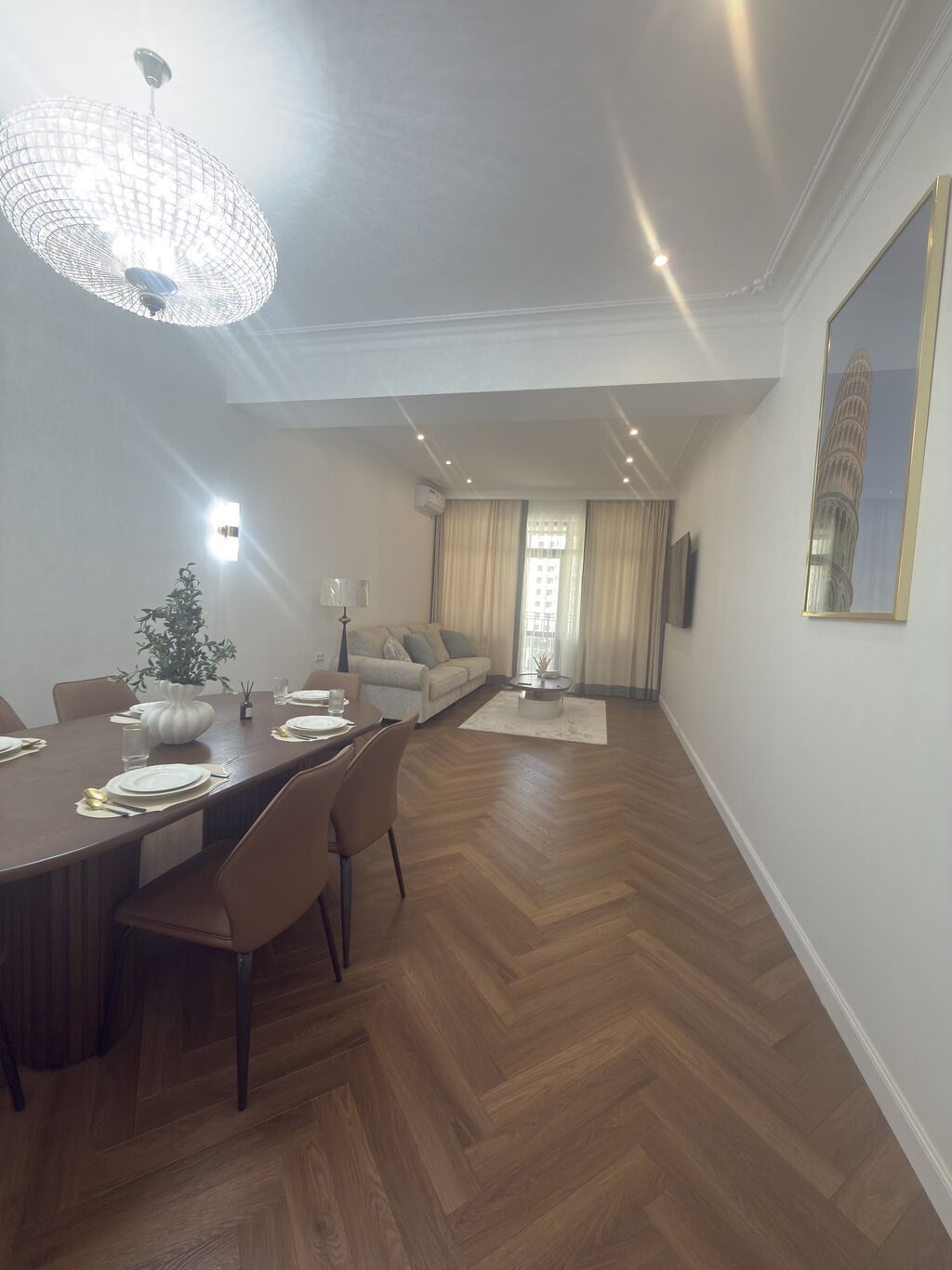 4 комнаты, 169 м², Асанбай мкр Элитка, 5 этаж, Дизайнерский ремонт: фото 7