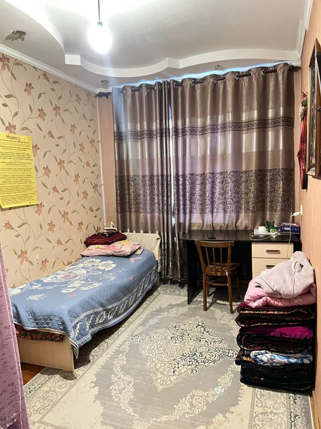 3 комнаты, 62 м², Аламединский рынок / базар 105 серия, 5 этаж, Косметический ремонт: фото 7