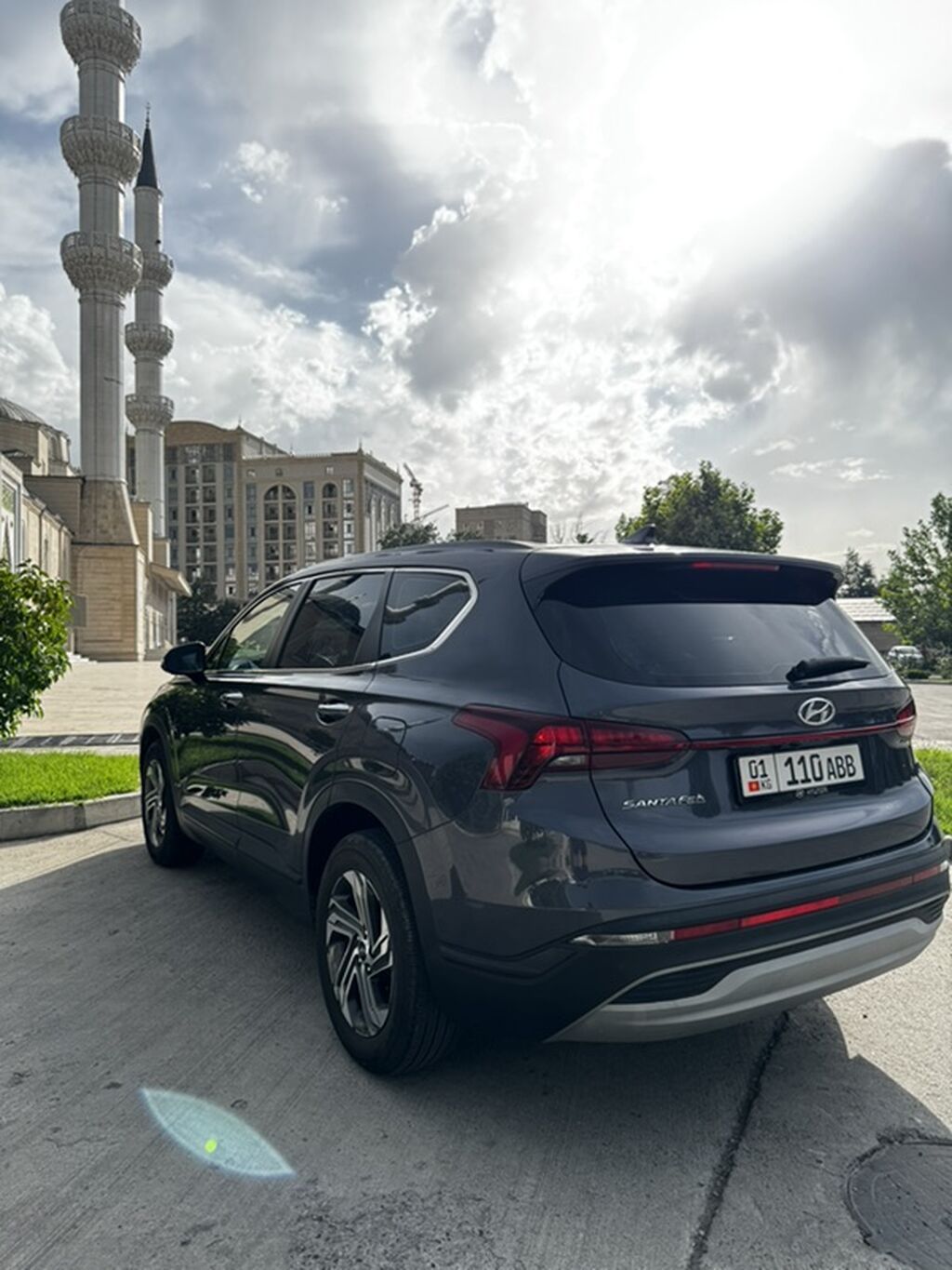Hyundai Santa Fe: 2021 г., 2.2 л, Автомат, Дизель, Кроссовер: фото 6