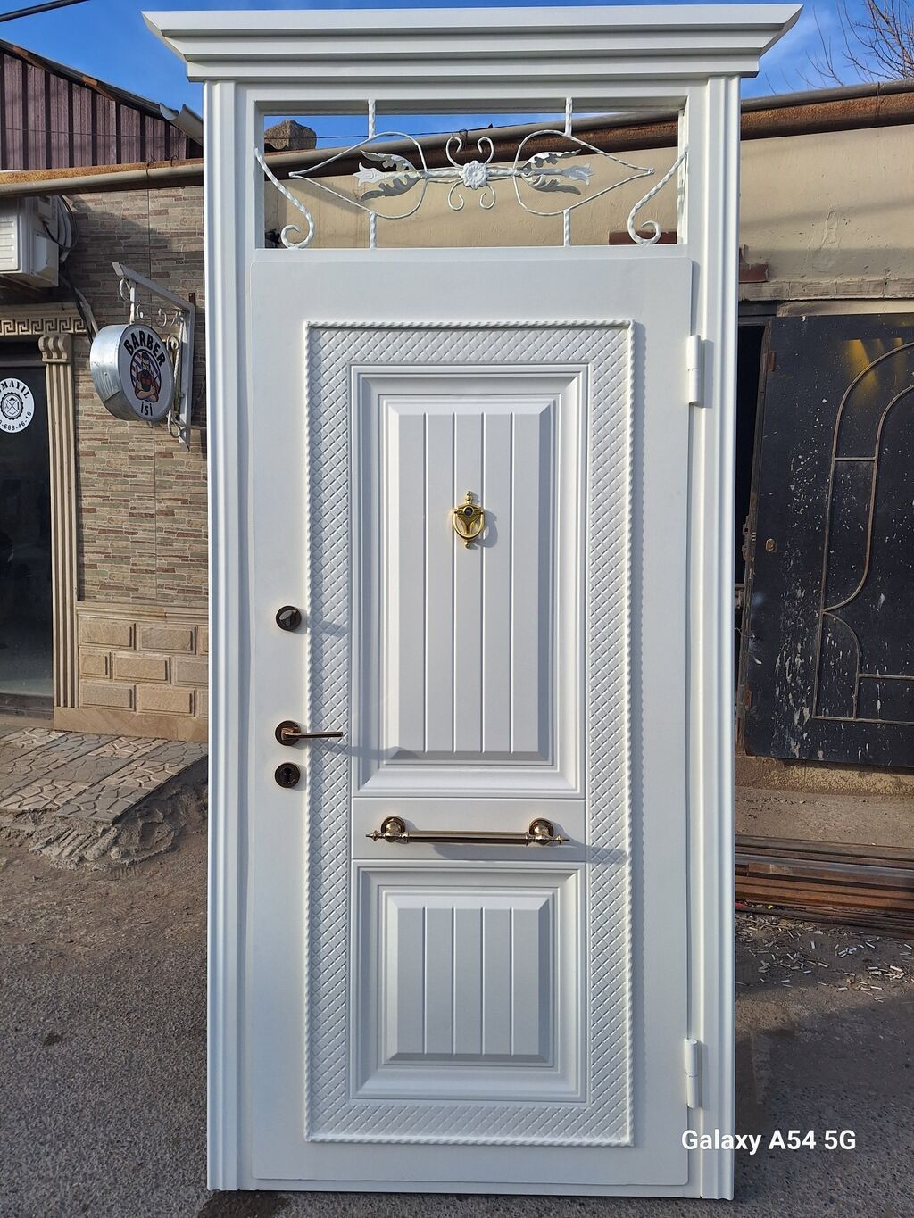 Metal giriş qapılarının hazırlanması və quraşdırılması - 5