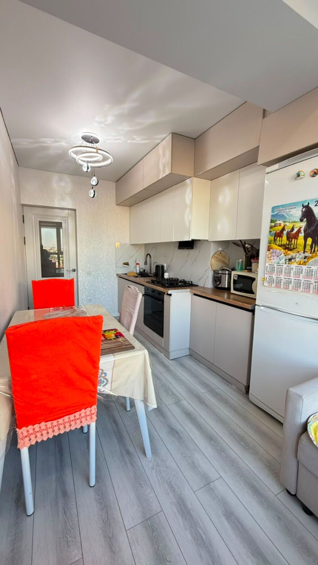 1 комната, 35 м², Элитка, Ак-Орго ж/м Элитка, 9 этаж, Евроремонт: фото 3
