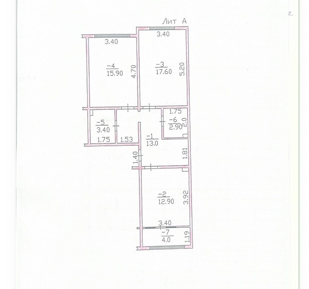 2 комнаты, 70 м², Аламедин-1 мкр Элитка, 5 этаж, Косметический ремонт: фото 7