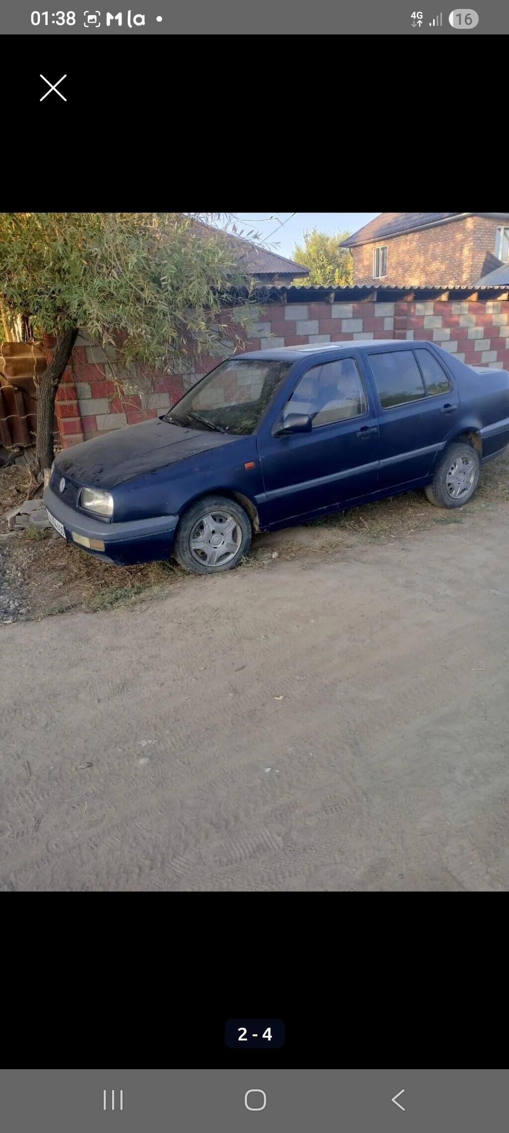 Volkswagen Vento: 1993 г., 1.8 л, Механика, Седан — фото 3
