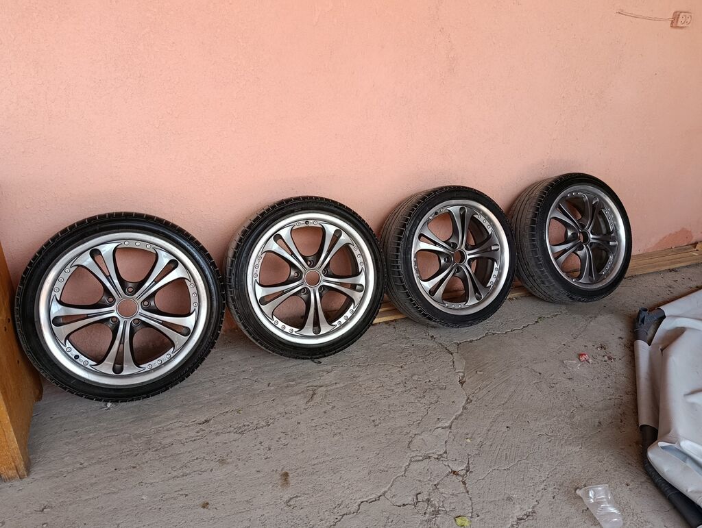 Колеса в сборе 225 / 40 / R 18, Лето, Б/у, Комплект, Легковые, Литые, отверстий - 5: фото 3